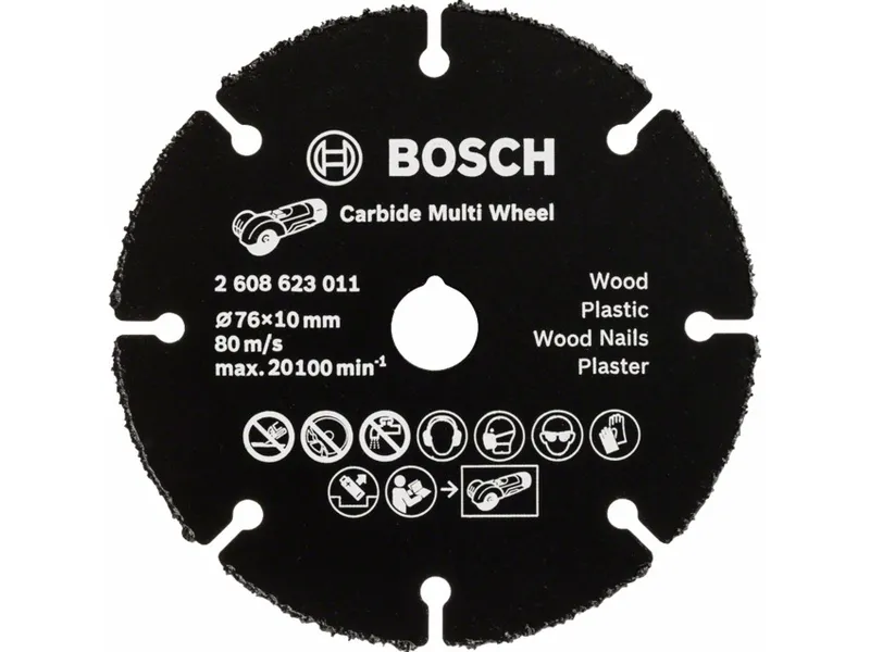 Kapskiva multiwheel hm 76x10mm f gws10,8 Bosch