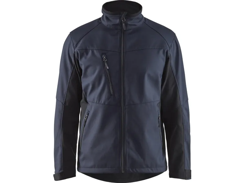 Jacka softshell Blåkläder 49502516 marinblå/svart storlek: m