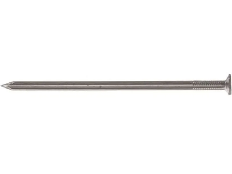 Trådspik blank räfflad flat 2,8x75mm 250st Gunnebo