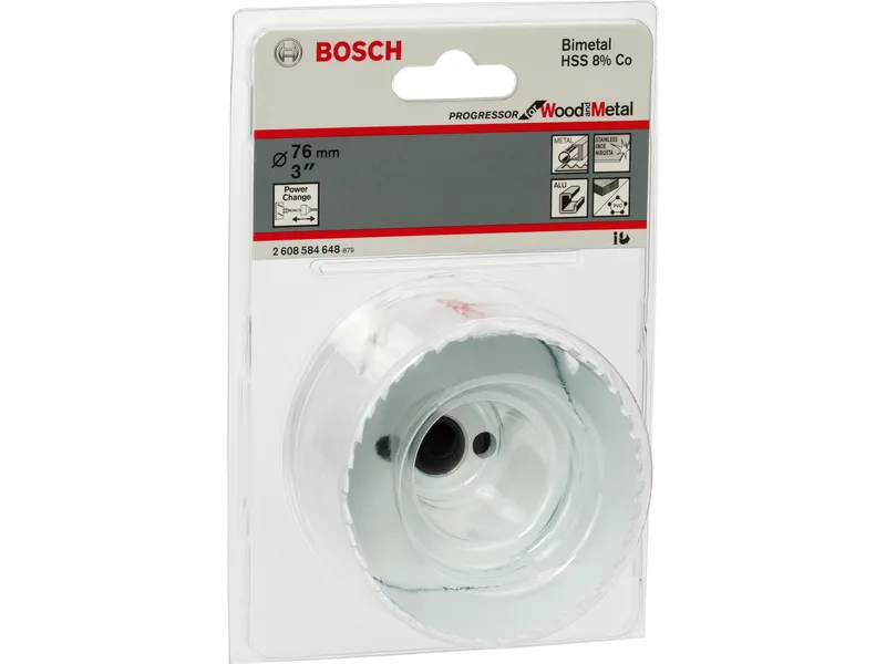 Hålsåg Bosch bi-metall 76mm power change