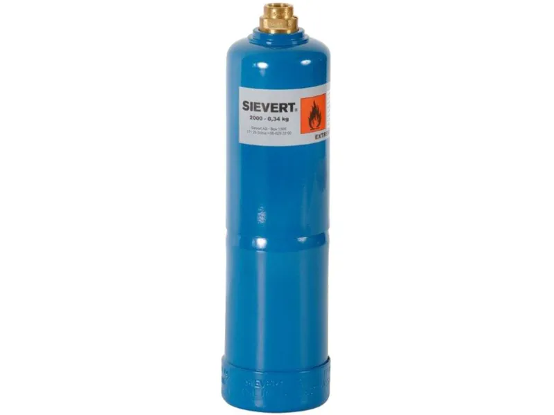 Gas Sievert gasolflaska fylld med 0,34kg propan