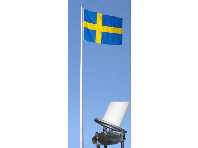 Flaggstång nordic komplett 6m