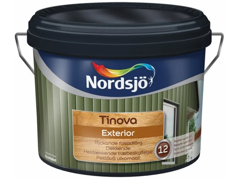 Träfasadfärg tinova exterior bc Nordsjö utomhus 9,4L volym ( l ) : 9,4