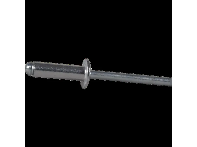 Blindnit aluminium/stål öppet kullrigt huvud gr omr 4-6,5 4,8x10 ESSVE