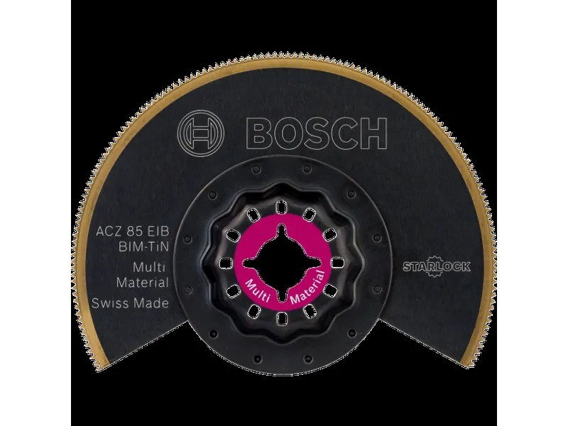 Sågblad aci85eb bim-tin halvrund 85mm Bosch