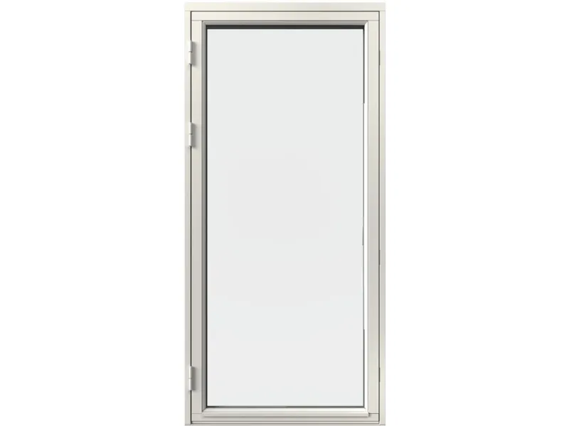 Altandörr edk vitmålad härdat glas inv/utv 9/21-21 h bredd fönster ( mm ) 900,0 hängningspunkt höger