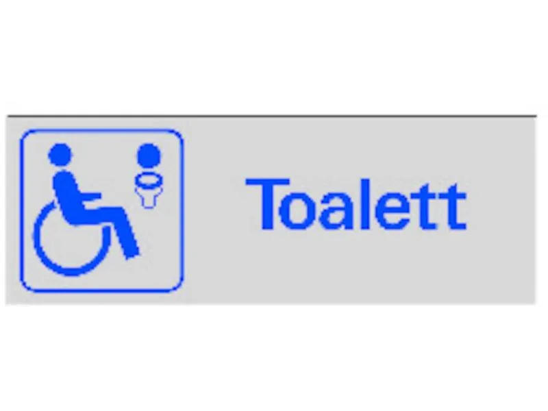 Skylt toalett handikapp altr 225x80 Systemtext
