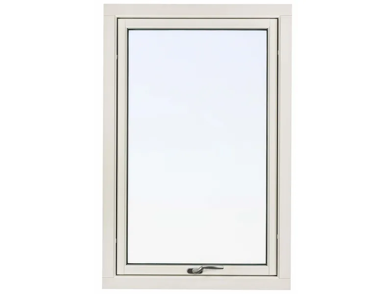 Fönster vrid balans 3glas vit trä/aluminium 8-12 bps